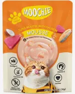 Moochie Cat Food Tuna Mousse with Salmon Pouch 70 g