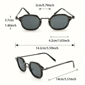 نظارات بإطار معدني متين وعدسات مزخرفة 7 c9f1f3da 8818 4e87 9a81 5dc4fa2aad68