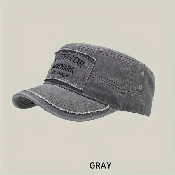 قبعة فلات ستايل للجنسين – تصميم مميز بحروف