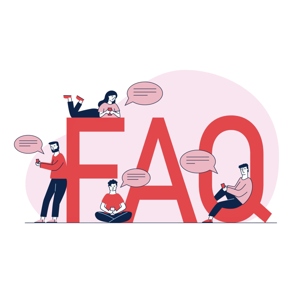 people asking questions getting instructions