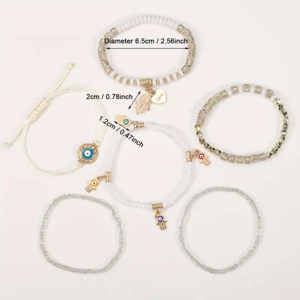 إسورة نسائية بوهو – إسورة نسائية – بوهو – سوار يدوي – إسورة مضفرة – إكسسوار نسائي – إسورة مطرزة – إسورة أزرق – إكسسوارات صيفية