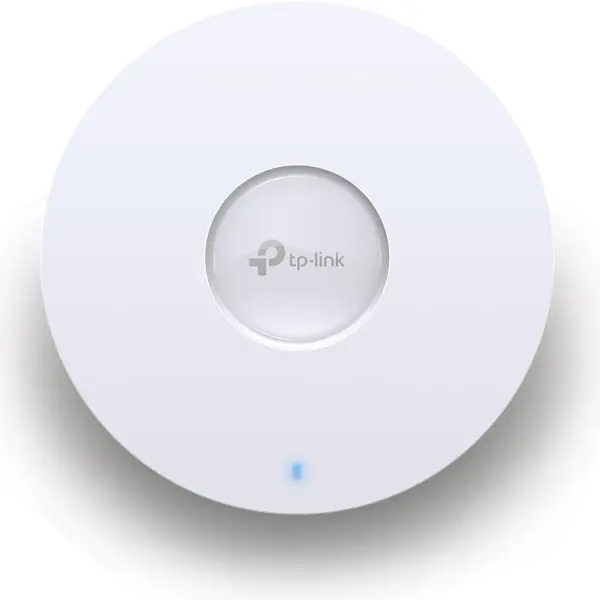 TP Link EAP650 Omada WiFi 6 AX3000 Wireless Gigabit Ceiling Mount Access Point Support Mesh, OFDMA, Seamless Roaming, HE160 & MU MIMO SDN Integrated Cloud Access & Omada App PoE+ Powered, White