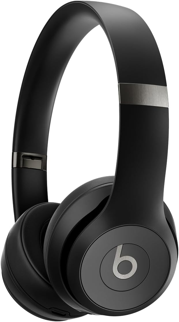 Beats Solo 4 – Wireless Bluetooth On-Ear Headphones, Apple & Android Compatible, Up to 50 hours of Battery Life – Matt Black Beats Solo 4 – Wireless Bluetooth On-Ear Headphones, Apple & Android Compatible, Up to 50 hours of Battery Life – Matt Black