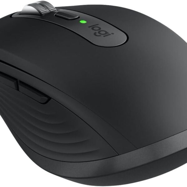 Logitech MX Anywhere 3S Compact Wireless Mouse, Fast Scrolling, 8K DPI Any-Surface Tracking, Quiet Clicks, Programmable Buttons, USB C, Bluetooth, Windows PC, Linux, Chrome, Mac - Graphite