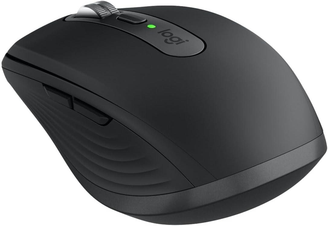 Logitech MX Anywhere 3S Compact Wireless Mouse, Fast Scrolling, 8K DPI Any-Surface Tracking, Quiet Clicks, Programmable Buttons, USB C, Bluetooth, Windows PC, Linux, Chrome, Mac - Graphite Logitech MX Anywhere 3S Compact Wireless Mouse, Fast Scrolling, 8K DPI Any-Surface Tracking, Quiet Clicks, Programmable Buttons, USB C, Bluetooth, Windows PC, Linux, Chrome, Mac - Graphite