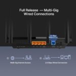 TP-Link AX5400 Mbps Multi-Gigabit Wi-Fi 6 Router, OneMesh™ /VPN Supported, USB 3.0 Port, 1 GHz Dual-Core CPU, TP-Link HomeShield, Ideal for Gaming Xbox/PS4/8K Steam, Plug and Play (Archer AX72 Pro)