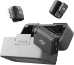 DJI Mic Mini (2TX+1RX+Charging Case), Detail-Rich Audio, 48h Use, Noise Cancelling, Automatic Limiting, Wireless Mic for Camera/iPhone/Android, Vlog, UAE Version, DJI Official Warranty Support