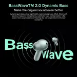 OnePlus Buds 4 Wireless Earbuds,Bass Wave in-Ear Buds,IP55 Tri-Mics AI Earphone,Up to 55dB Adaptive Noise Cancellation,Up to 45Hrs Battery,Green - الصورة 4
