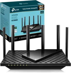 TP-Link AX5400 Mbps Multi-Gigabit Wi-Fi 6 Router, OneMesh™ /VPN Supported, USB 3.0 Port, 1 GHz Dual-Core CPU, TP-Link HomeShield, Ideal for Gaming Xbox/PS4/8K Steam, Plug and Play (Archer AX72 Pro) 1 TP-Link AX5400 Mbps Multi-Gigabit Wi-Fi 6 Router, OneMesh™ /VPN Supported, USB 3.0 Port, 1 GHz Dual-Core CPU, TP-Link HomeShield, Ideal for Gaming Xbox/PS4/8K Steam, Plug and Play (Archer AX72 Pro)