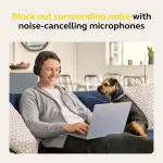 Jabra Evolve2 65 Flex - Wireless Stereo Headset with Bluetooth, Noise-cancelling Jabra ClearVoice Technology and Hybrid ANC - Certified for MS Teams - Black