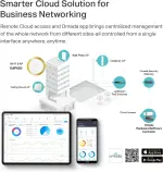 TP Link EAP650 Omada WiFi 6 AX3000 Wireless Gigabit Ceiling Mount Access Point Support Mesh, OFDMA, Seamless Roaming, HE160 & MU MIMO SDN Integrated Cloud Access & Omada App PoE+ Powered, White