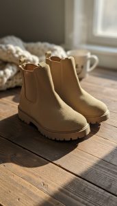 بوت أطفال بيج بتصميم تشيلسي أنيق 1 WhatsApp Image 2025 10 29 at 1.40.14 PM 1