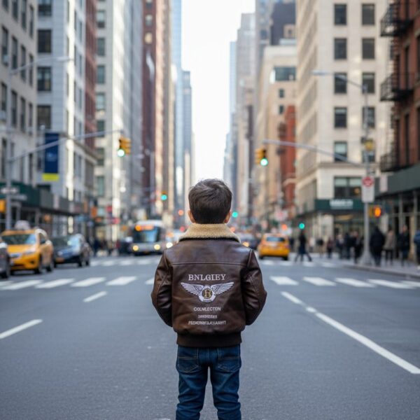 جاكيت أطفال بني، جاكيت أطفال، جاكيت بناتي، جاكيت أولادي، جاكيت جلد صناعي، جاكيت فرو، جاكيت بني، جاكيت شتوي، ملابس أطفال شتوية، جاكيت كلاسيكي