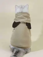 هودي PETSIN للحيوانات الأليفة بتصميم ثلاثي الأبعاد مع تفاصيل الأذن، مظهر عصري ولطيف - الصورة 5