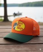 قبعة تروكر (Trucker Hat) رسمية Bass Pro Shops - لون أزرق مائي (Aqua Blue)