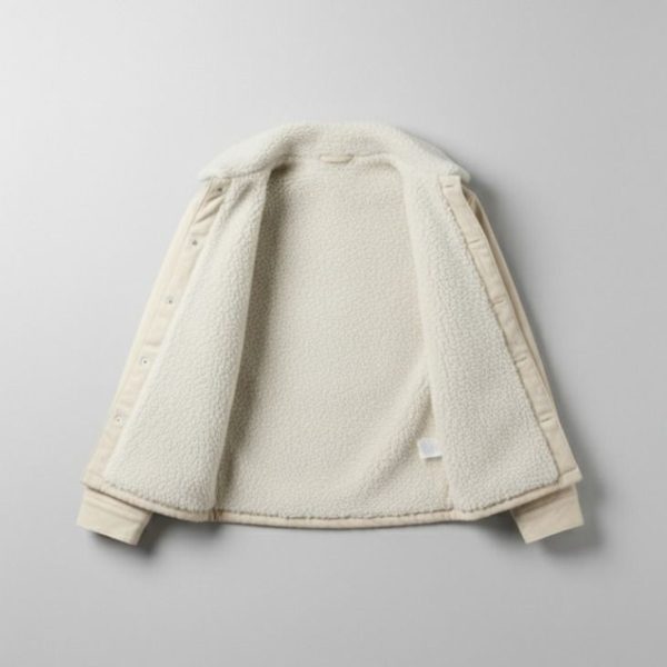 جاكيت أطفال بيج، جاكيت أطفال، جاكيت بيج، جاكيت مبطن، جاكيت فرو، ملابس شتوية للأطفال، جاكيت كاجوال، جاكيت قطن، أزياء أطفال شتوية، جاكيت أنيق، جاكيت فرو صناعي