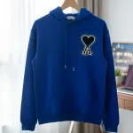 هودي نسائي أزرق ملكي مطرز بقلب، تصميم عصري يضفي لمسة مميزة
