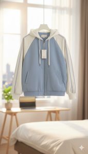 هودي نسائي رياضي ملون بسحّاب أمامي، تصميم عصري مريح للإطلالات اليومية 3 WhatsApp Image 2025 11 02 at 2.52.55 PM 5