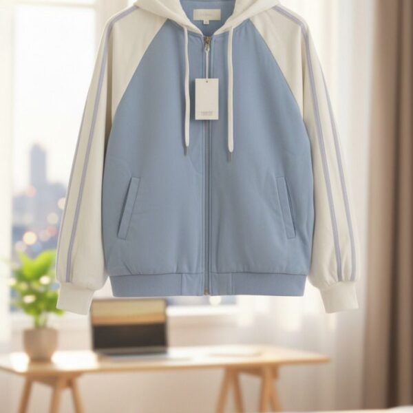 هودي نسائي رياضي، هودي نسائي، هودي رياضي، هودي بسحّاب، هودي كاجوال، هودي ملون، ملابس نسائية رياضية، هودي بألوان متعددة، ملابس يومية مريحة، هودي عصري