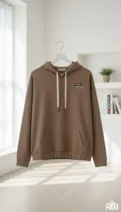 هودي رجالي قطن بلون بيج وبني بتطريز أمامي 1 WhatsApp Image 2025 11 02 at 3.26.20 PM