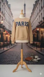 سويتشيرت نسائي بيج مطبوع PARIS LE MARAIS، تصميم شبابي مريح وعصري، مثالي للإطلالات اليومية 2 WhatsApp Image 2025 11 03 at 10.40.34 AM 3