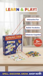 لعبة تعليم الحروف والكلمات للأطفال، تفاعلية