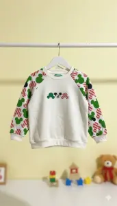 سويت شيرت أطفال بميكي ماوس، خامة قطنية ناعمة بأكمام ملونة لإطلالة كاجوال مرحة 1 WhatsApp Image 2025 11 05 at 11.16.59 AM 3