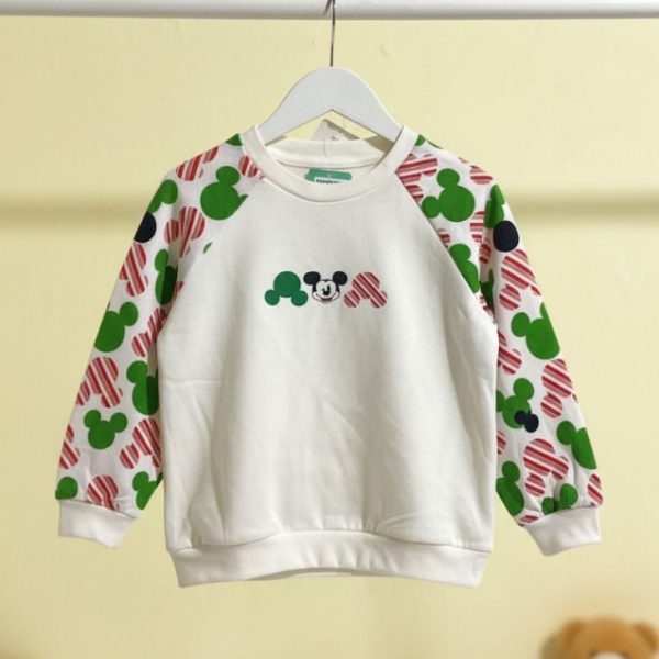 سويت شيرت أطفال بميكي ماوس، خامة قطنية ناعمة