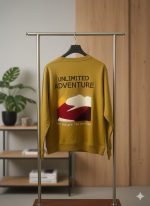 سويت شيرت أطفال، سويت شيرت قطن، ملابس أطفال، ملابس خريف، ملابس شتاء، سويت شيرت بناتي، سويت شيرت أولادي، سويت شيرت مطبوع، سويت شيرت أصفر، ملابس كاجوال أطفال