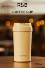 كوب قهوة حراري، R&B، كوب حراري، كوب R&B، أكواب مشروبات ساخنة، كوب سفر، كوب قهوة حراري، كوب أنيق، أكواب عصرية