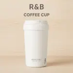 كوب قهوة حراري من R&B، تصميم أنيق وعصري للحفاظ على حرارة المشروبات، متعدد الاستخدامات للمشروبات الساخنة والباردة - الصورة 6