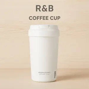 كوب قهوة حراري من R&B، تصميم أنيق وعصري للحفاظ على حرارة المشروبات، متعدد الاستخدامات للمشروبات الساخنة والباردة 6 WhatsApp Image 2025 11 08 at 3.47.34 PM