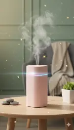 فواحة عطرية وردية بتصميم عصري لنشر الروائح وخلق أجواء استرخاء، خيار مثالي لإضفاء لمسة أنيقة وهادئة للمساحات الداخلية