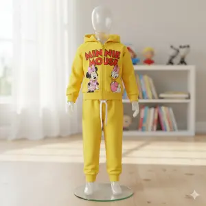 طقم أطفال ديزني عصري برسومات ميني ماوس وديزي داك، تصميم مريح ومرح للاستخدام اليومي 1 WhatsApp Image 2025 11 21 at 5.06.04 PM