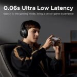 سماعة UGREEN Studio Pro أوفر-إير لاسلكية بعزل ضوضاء متكيف (حتى 48dB) وصوت Hi‑Res مع دعم LDAC.