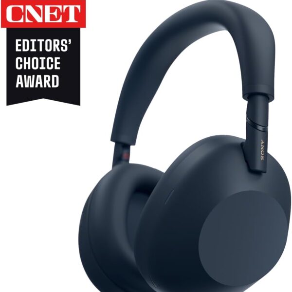 Sony WH-1000XM6 The Best Wireless Noise Canceling Headphones, HD NC Processor QN3, 12 Microphones, Adaptive NC Optimizer, Mastered by Engineers, Studio-Quality, 30-Hour Battery, Black