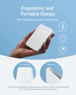 Anker MagGo Power Bank, Ultra-Slim 10,000mAh Magnetic Portable Charger, Qi2 Certified 15W Ultra-Fast MagSafe-Compatible Battery Pack, PD 30W, Ergonomic Design, For iPhone 17/16/15/14/13 Series Only