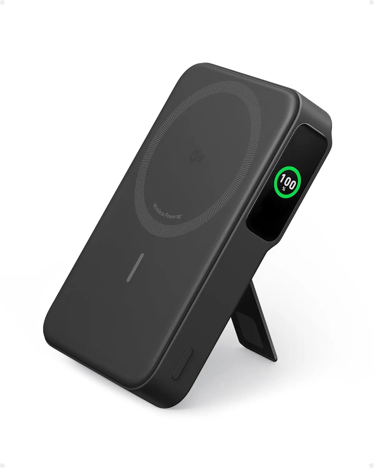Anker MagGo Power Bank, Qi2 Certified 15W Ultra-Fast MagSafe-Compatible Portable Charger, 10,000mAh Battery Pack with Smart Display and Foldable Stand, For iPhone 17/16/15/14 Only(USB-C Cable Include) Anker MagGo Power Bank, Qi2 Certified 15W Ultra-Fast MagSafe-Compatible Portable Charger, 10,000mAh Battery Pack with Smart Display and Foldable Stand, For iPhone 17/16/15/14 Only(USB-C Cable Include)