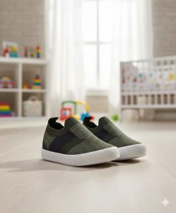 حذاء أطفال سليب أون محبوك، خفيف ومريح بنعل مطاطي مانع للانزلاق 1 WhatsApp Image 2025 12 16 at 5.20.29 PM