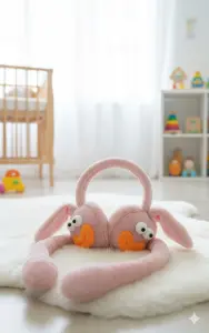 سماعة رأس للتدفئة للأطفال والمراهقين، تصميم أرنب ملون مع أذن مرنة للراحة والدفء 1 WhatsApp Image 2025 12 16 at 7.07.50 PM 4