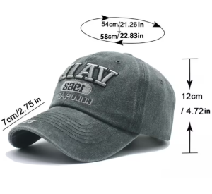 قبعة رياضية مطرزة دينيم مغسول للجنسين 1 2026 01 01 15 54 10 Greenshot