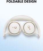 Soundcore by Anker H30i Wireless On‑Ear Headphones سماعة لاسلكية – Pure Bass، Bluetooth 5.3، بطارية 70H، Multipoint، قابلة للطي + App