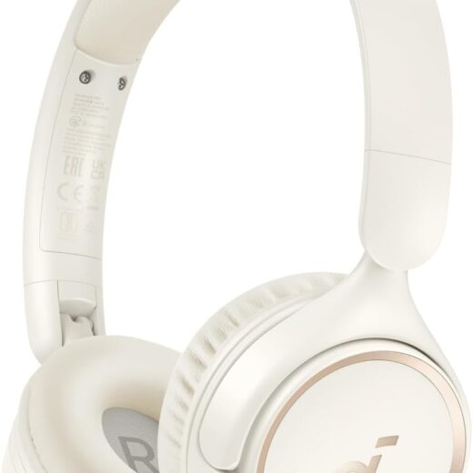 Soundcore by Anker H30i Wireless On‑Ear Headphones سماعة لاسلكية – Pure Bass، Bluetooth 5.3، بطارية 70H، Multipoint، قابلة للطي + App