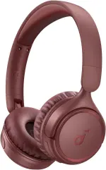 Soundcore by Anker H30i Wireless On‑Ear Headphones سماعة لاسلكية – Pure Bass، Bluetooth 5.3، بطارية 70H، Multipoint، قابلة للطي + App