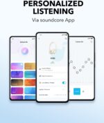 Soundcore by Anker H30i Wireless On‑Ear Headphones سماعة لاسلكية – Pure Bass، Bluetooth 5.3، بطارية 70H، Multipoint، قابلة للطي + App
