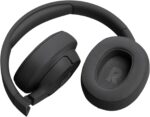 سماعة JBL Tune 720BT لاسلكية Over‑Ear – Pure Bass، بلوتوث 5.3، بطارية 76 ساعة، Multi‑Point، قابلة للطي (أسود)