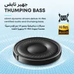 Soundcore Q20i Hybrid ANC سماعة رأس لاسلكية Over‑Ear من Anker، Hi‑Res Audio وباس قوي مع 44H تشغيل ووضع Transparency Mode.