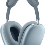 Apple AirPods Max Wireless Over-Ear Headphones, Pro-Level Active Noise Cancellation, Transparency Mode, Personalized Spatial Audio, USB-C Charging, Bluetooth Headphones for iPhone – Blue ​​​​​​​