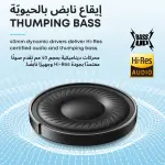 Soundcore Q20i Hybrid ANC سماعة رأس لاسلكية Over‑Ear من Anker، Hi‑Res Audio وباس قوي مع 44H تشغيل ووضع Transparency Mode.