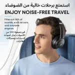 Soundcore Q20i Hybrid ANC سماعة رأس لاسلكية Over‑Ear من Anker، Hi‑Res Audio وباس قوي مع 44H تشغيل ووضع Transparency Mode.